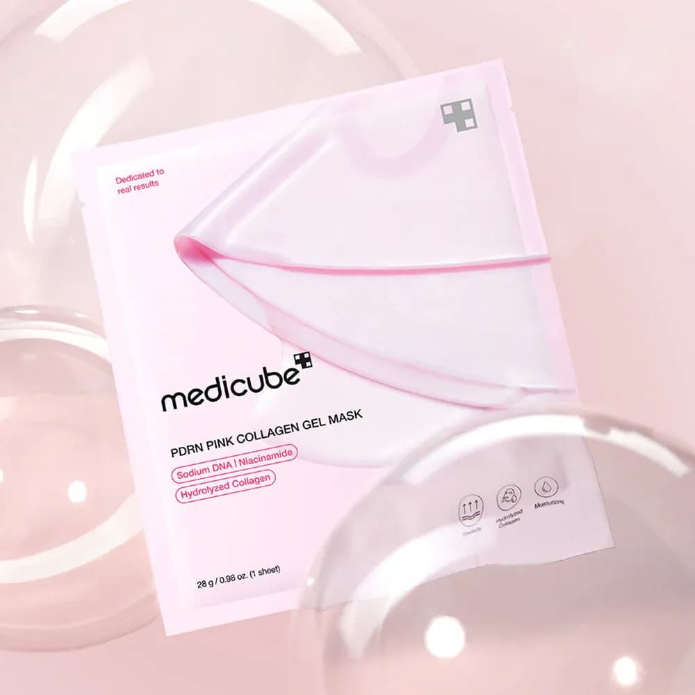 Imágen del producto Medicube Salmon DNA PDRN Pink Collagen Jelly Mask.