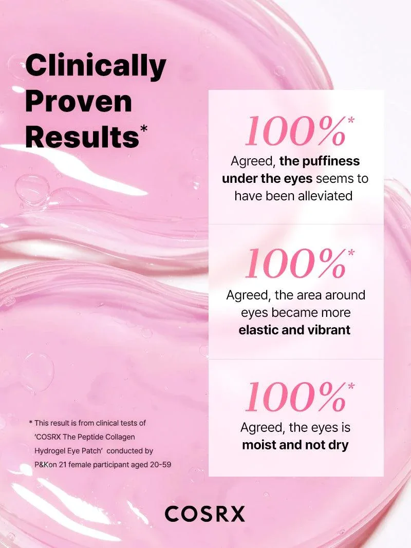 The Peptide Collagen Hydrogel Eye Patch product view