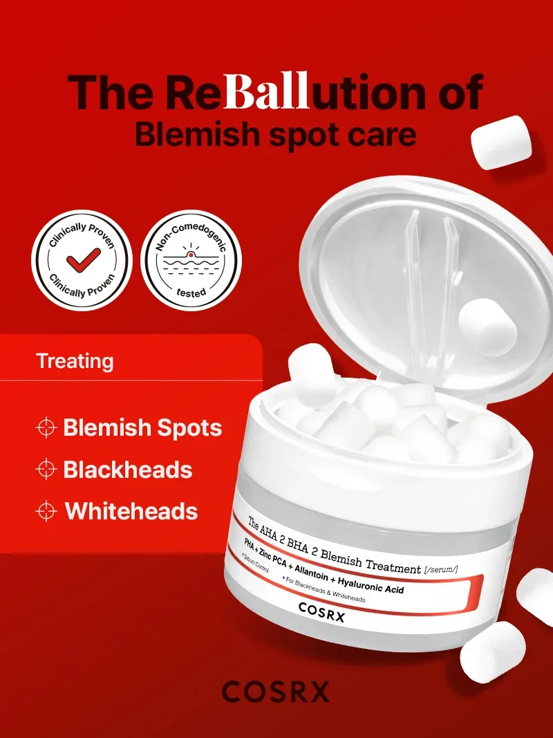 The AHA 2 BHA 2 Blemish Treatment Serum product view