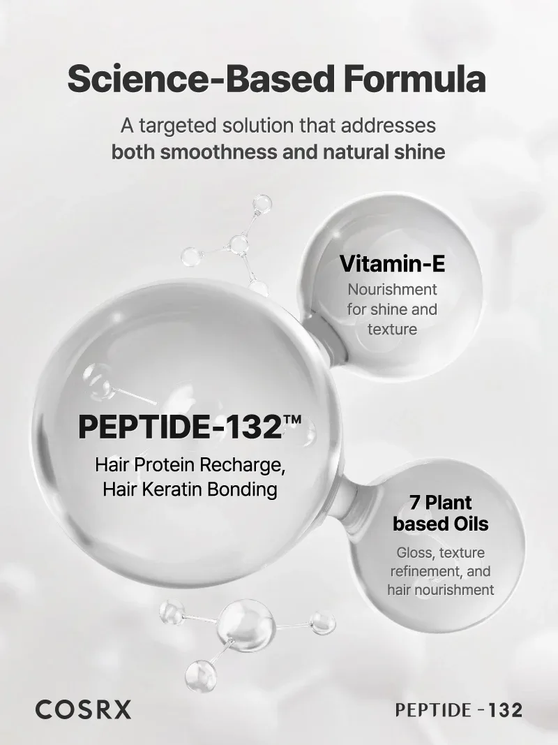 COSRX PEPTIDE-132 Ultra Perfect Hair Bonding Oil Serum product view