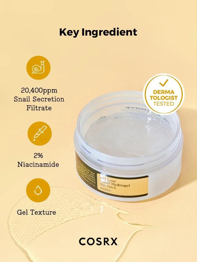 Advanced Snail Hydrogel Eye Patch product view