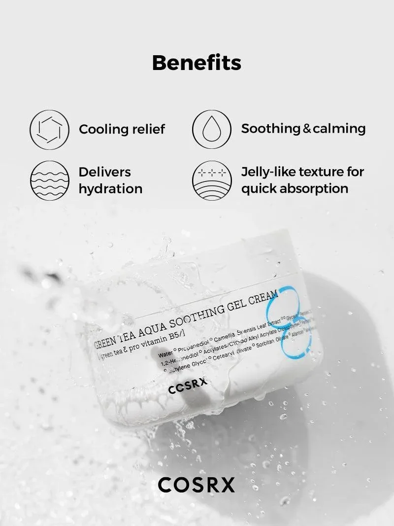 Hydrium Green Tea Aqua Soothing Gel Cream product view