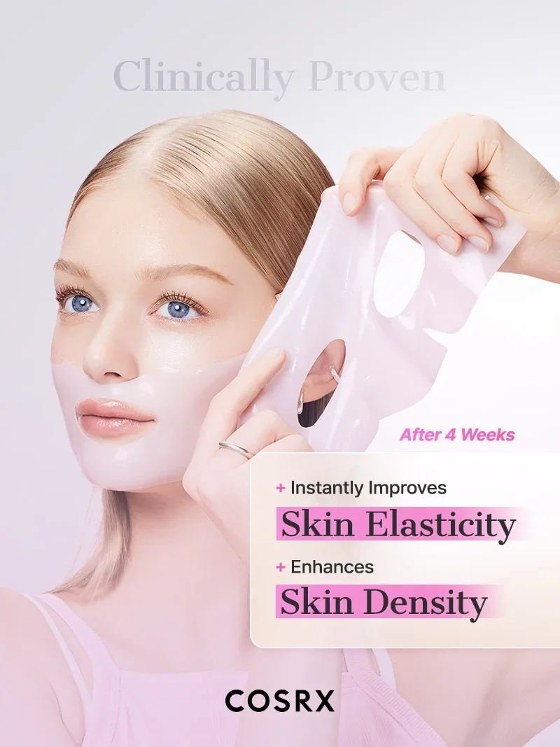 COSRX The Peptide Collagen Lifting Glow Hydrogel Mask product view