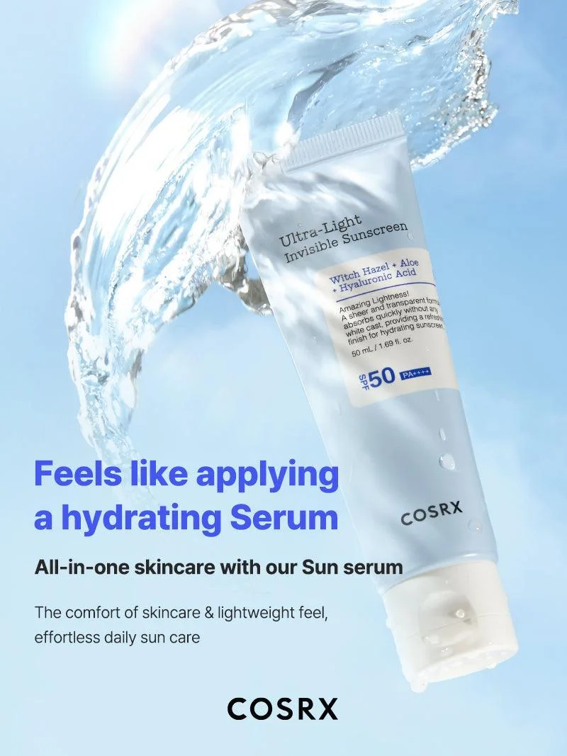 Ultra-Light Invisible Sunscreen SPF50 PA++++ product view