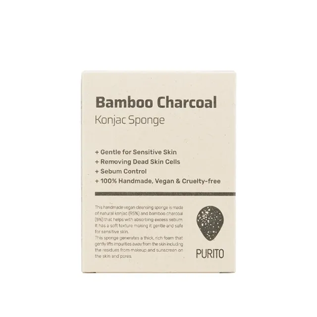 Bamboo Charcoal Konjac Sponge