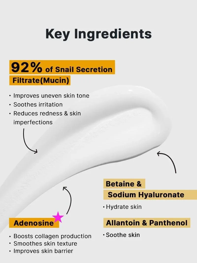 Advanced Snail 92 All in one Cream product view