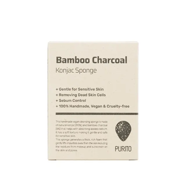 Bamboo Charcoal Konjac Sponge