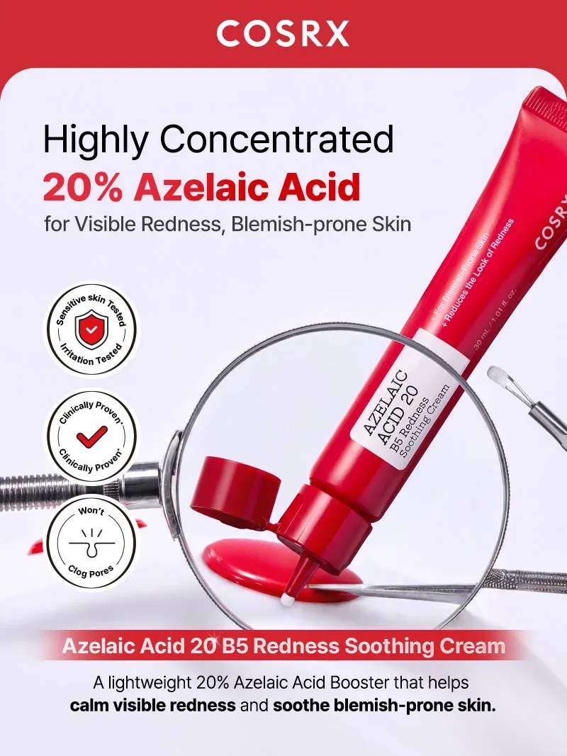 COSRX Azelaic Acid 20 B5 Redness Soothing Cream product view