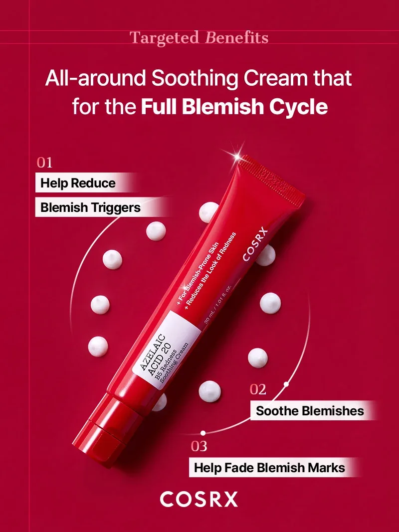 COSRX Azelaic Acid 20 B5 Redness Soothing Cream product view