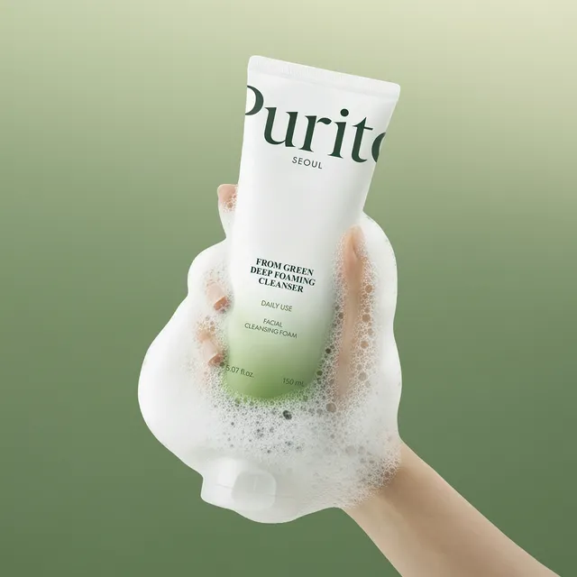 From Green Deep Foaming Cleanser