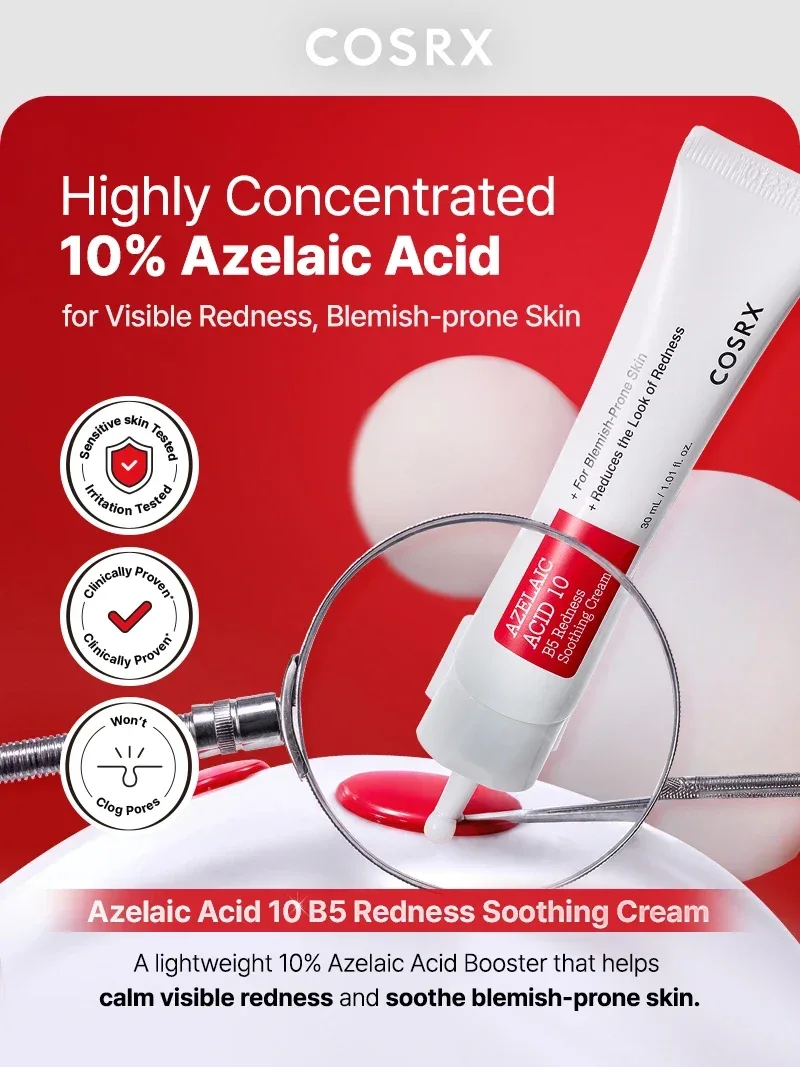 COSRX Azelaic Acid 10 B5 Redness Soothing Cream product view