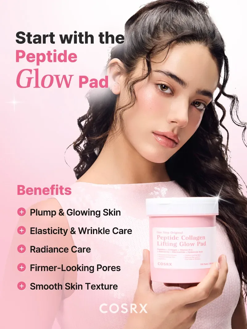 One Step Original Peptide Collagen Lifting Glow Pad product view