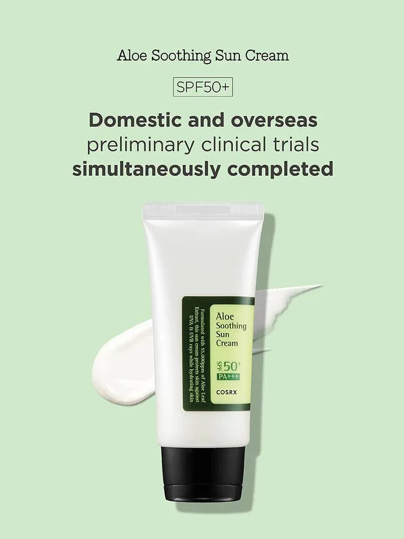 Aloe Soothing Sun Cream SPF50+/ PA+++ product view