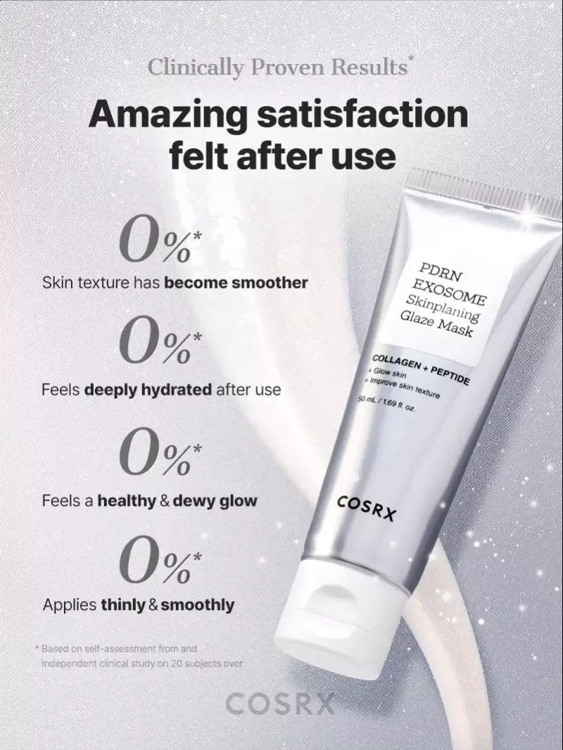 COSRX PDRN EXOSOME Skinplaning Glaze Mask product view