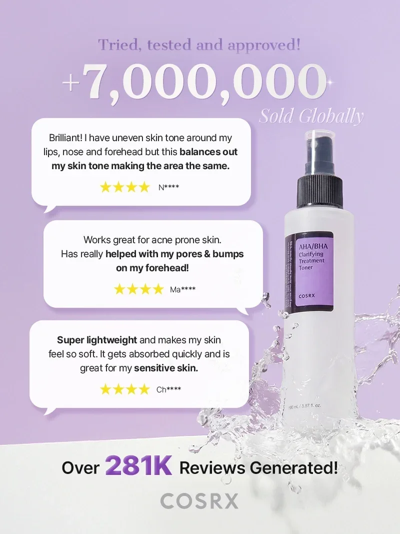 AHA/BHA Clarifying Treatment Toner product view