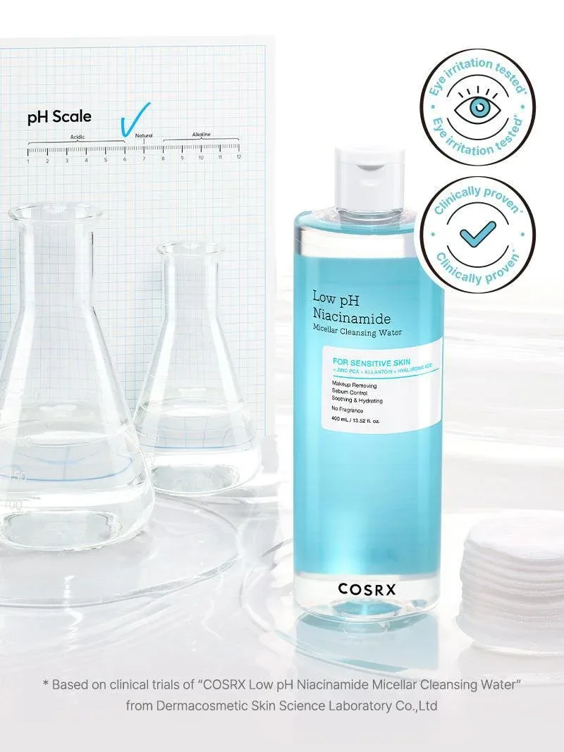 Low pH Niacinamide Micellar Cleansing Water product view