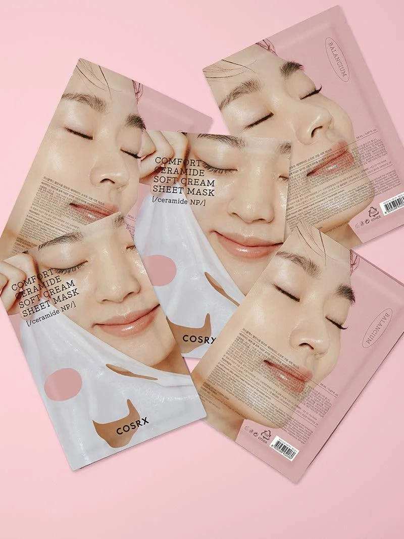 Balancium Comfort Ceramide Soft Cream Sheet Mask product view