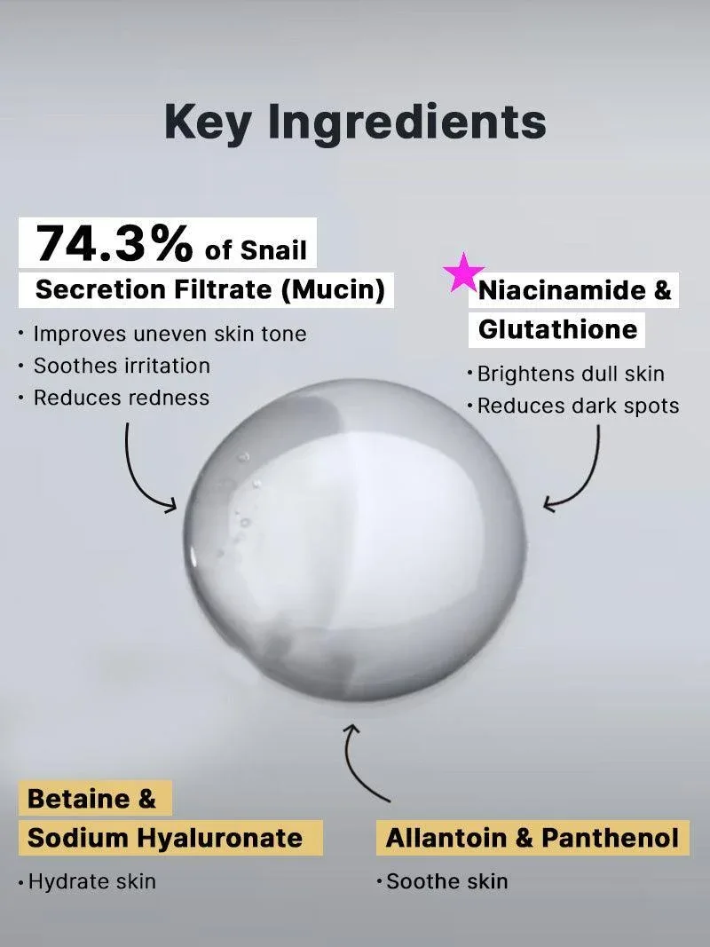 Advanced Snail Radiance Dual Essence product view