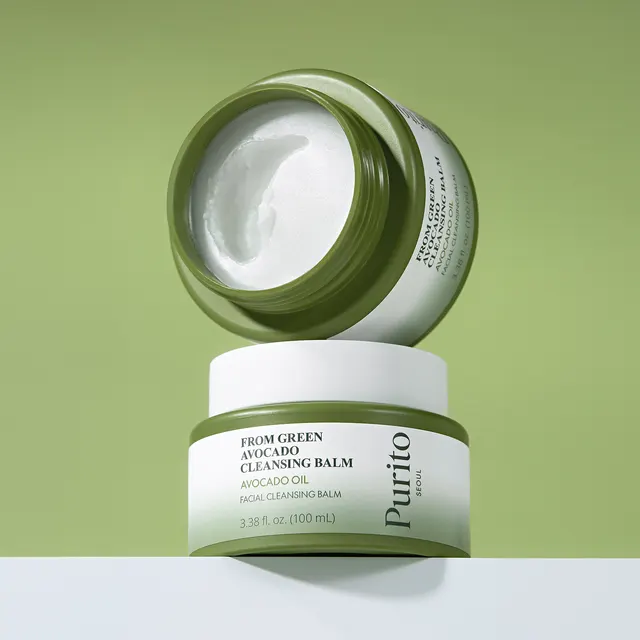 From Green Avocado Cleansing Balm